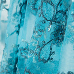 Tul Bordado Aqua - Ribes y Casals