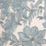 Tul Bordado Flor Porcelana - Ribes y Casals