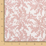 Tul Bordado Flor Rosa Nude - Ribes y Casals