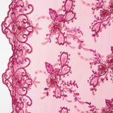 Tul Bordado Fucsia - Ribes y Casals