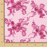 Tul Bordado Fucsia - Ribes y Casals