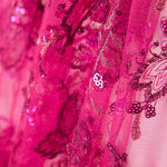 Tul Bordado Fucsia - Ribes y Casals