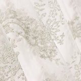 Tul Bordado Lurex Plata - Ribes y Casals