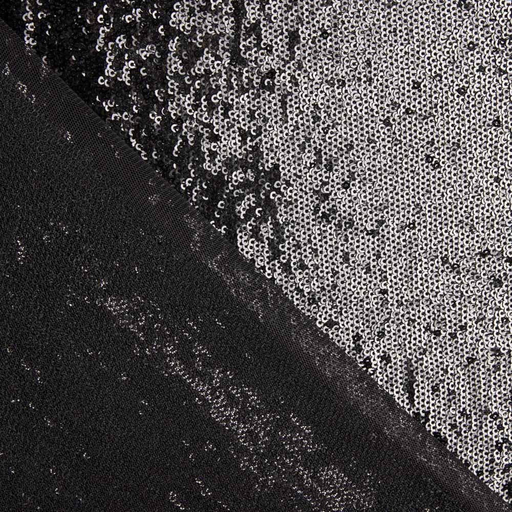 Tul Lentejuela Brillante Negro - Ribes y Casals