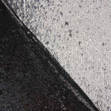 Tul Lentejuela Brillante Plata Negro - Ribes y Casals