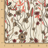 Tul Lentejuela Flor Beige - Ribes y Casals