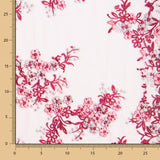 Tul Lentejuela Jardín Fresa - Ribes y Casals