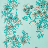 Retal Tul Lentejuela Jardín Verde 45x140 cm - Ribes y Casals