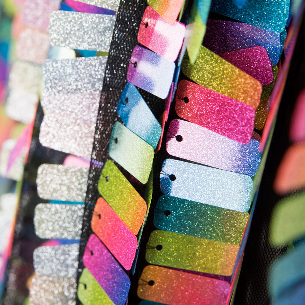 Tul Lentejuela Rectangular Colores - Ribes y Casals