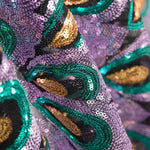 Tul Lentejuela Fantasía Real Malva - Ribes y Casals