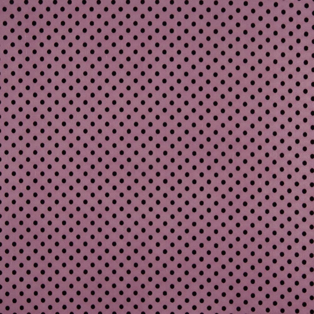 Tul Lycra Flocado Orquídea - Ribes y Casals