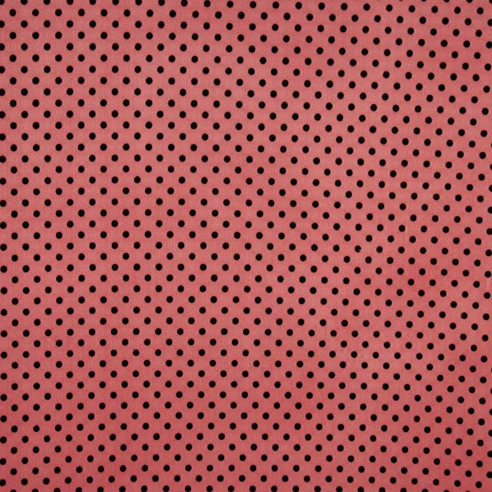 Tul Lycra Flocado Rojo - Ribes y Casals