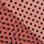 Tul Lycra Flocado Rosa - Ribes y Casals