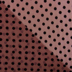 Tul Lycra Flocado Rosa Ruibarbo - Ribes y Casals