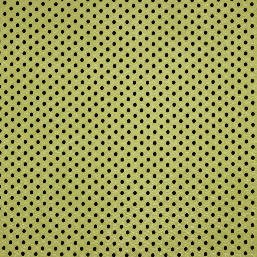 Tul Lycra Flocado Verde Lima - Ribes y Casals