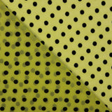 Tul Lycra Flocado Verde Lima - Ribes y Casals