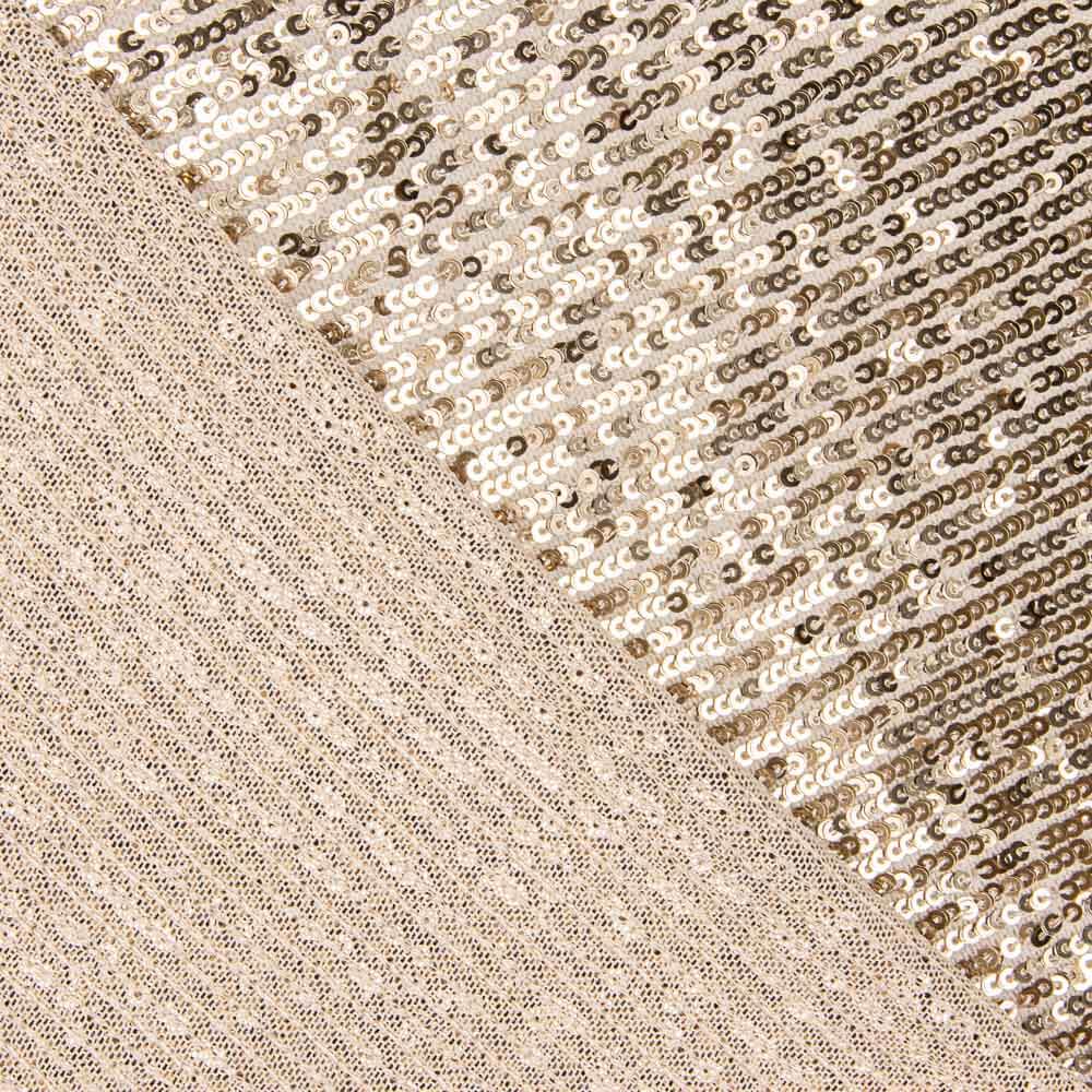 Tul Lycra Lentejuela Nude - Ribes y Casals