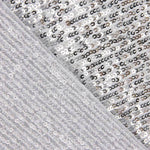 Tul Lycra Lentejuela Plata Claro - Ribes y Casals