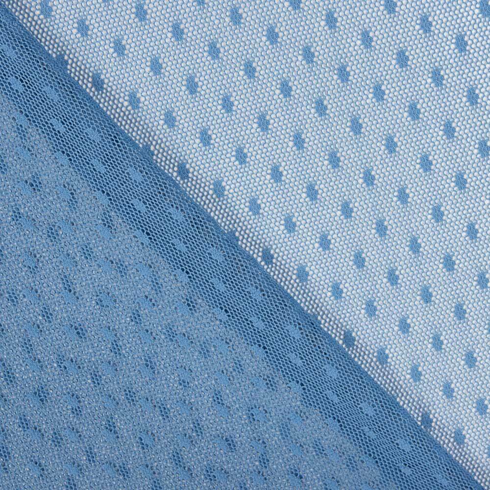 Tul Plumeti Azul Denim - Ribes y Casals