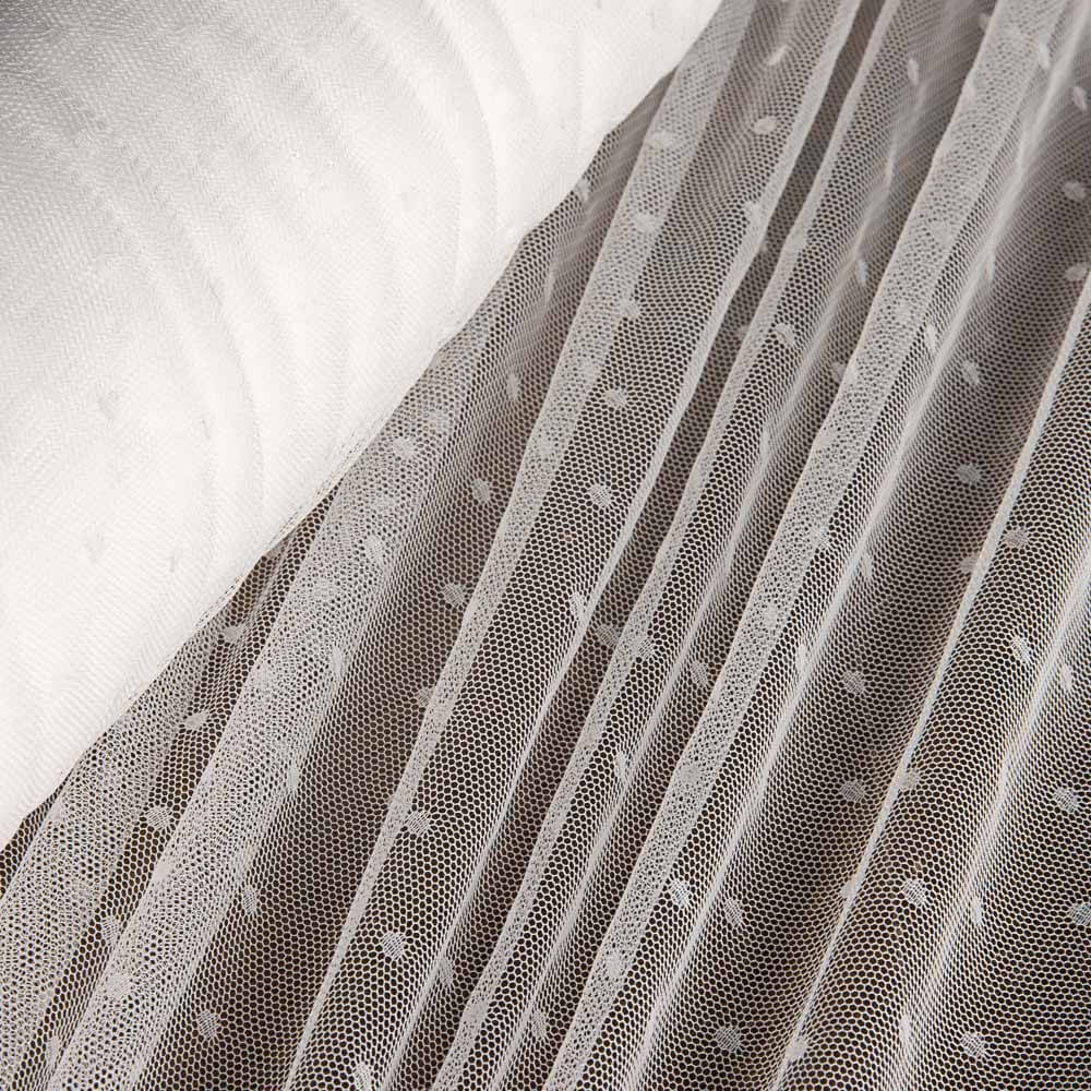 Tul Plumeti Blanco - Ribes y Casals