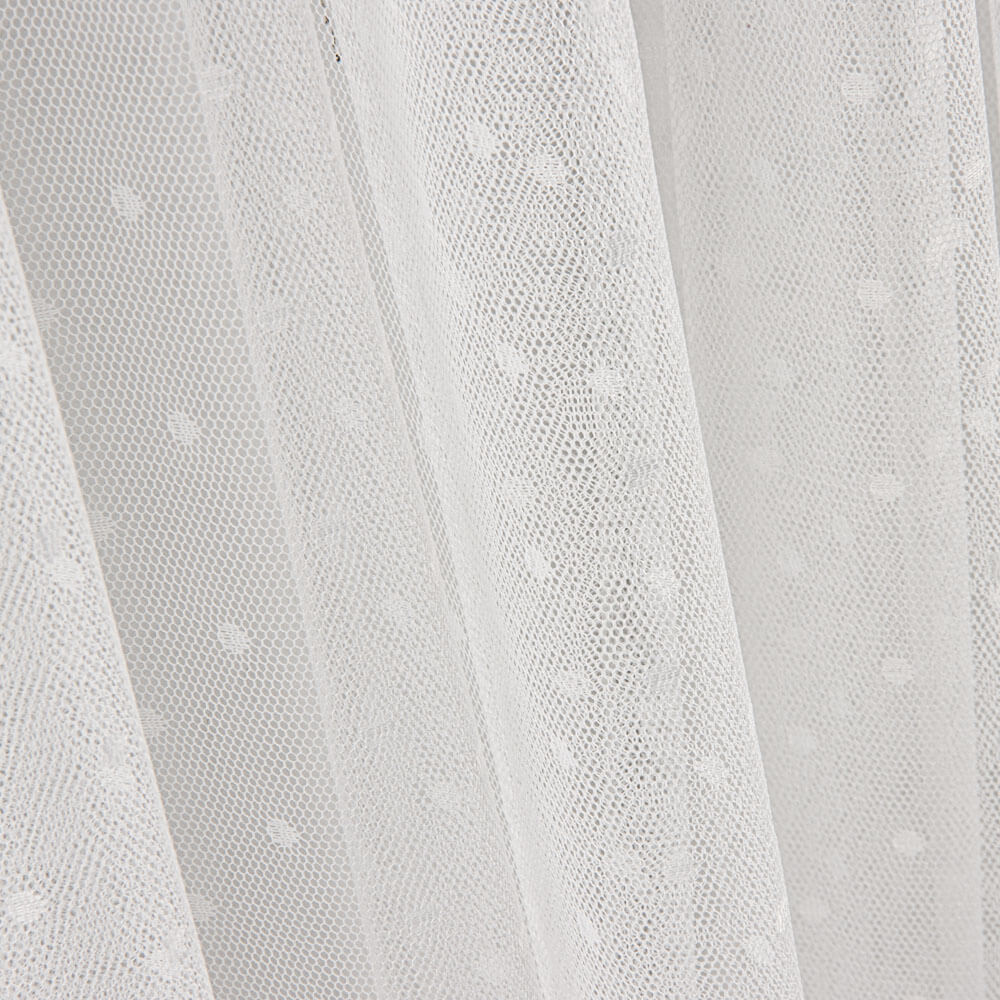 Tul Plumeti Blanco - Ribes y Casals