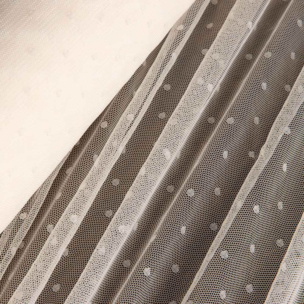 Tul Plumeti Crudo - Ribes y Casals