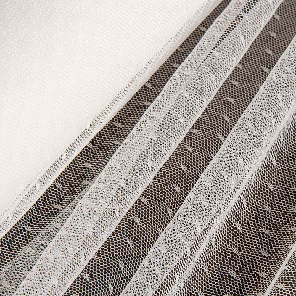 Tul Plumeti Lágrima Blanco - Ribes y Casals