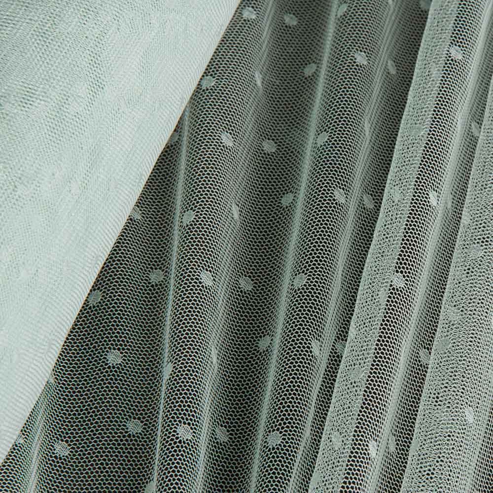 Tul Plumeti Verde Claro - Ribes y Casals