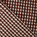 Retal Tweed Lana Cuadro Marrón 115x160 cm - Ribes y Casals