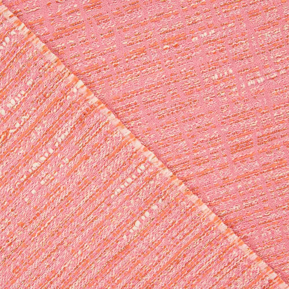 Tweed Lurex Coral - Ribes y Casals
