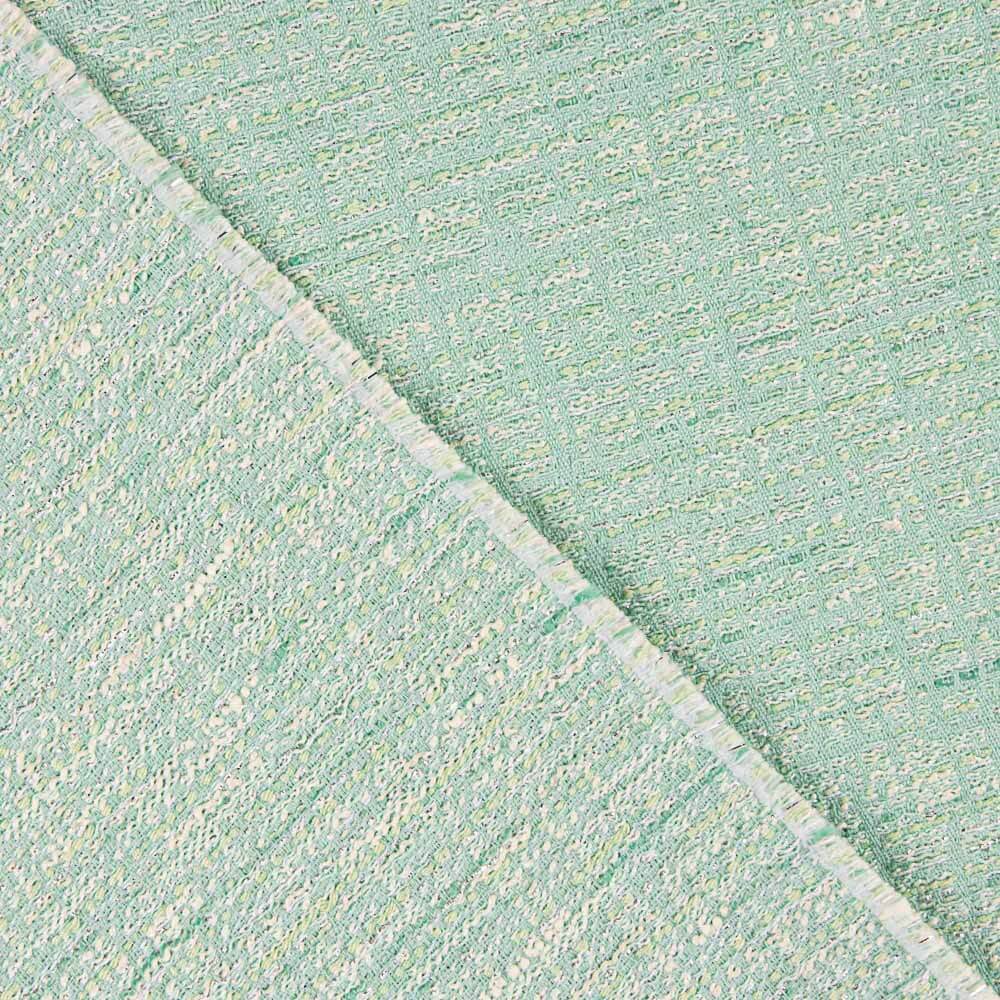 Tweed Lurex Verde Agua - Ribes y Casals