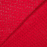 Tweed Rojo Lurex - Ribes y Casals