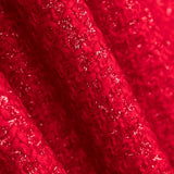 Tweed Rojo Lurex - Ribes y Casals