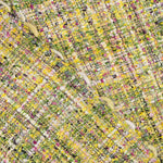 Tweed Viscosa Chanel Verdes - Ribes y Casals