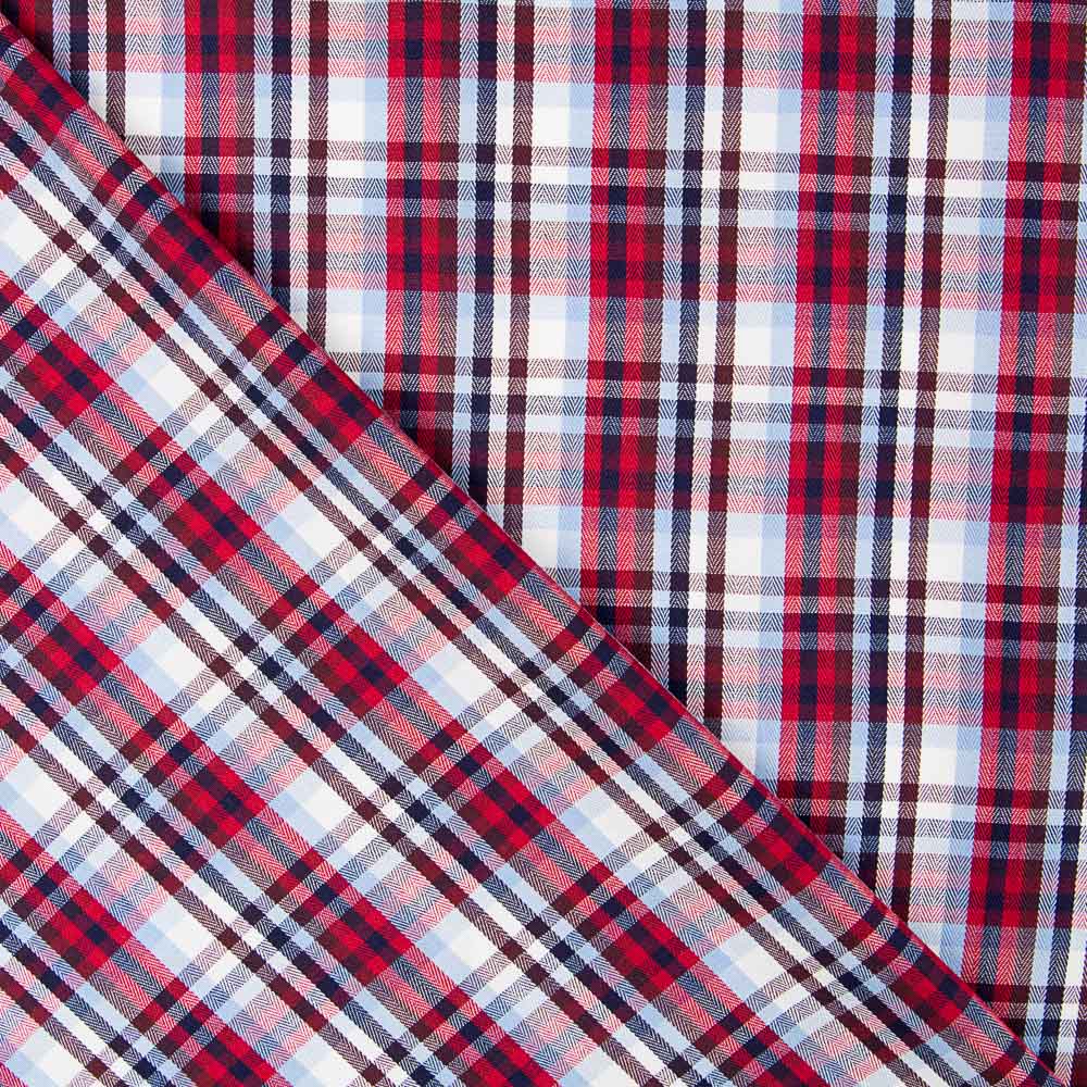 Twill Camisa Cuadros Bicolor - Ribes y Casals