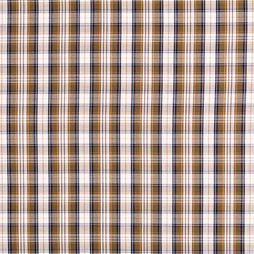 Twill Camisa Cuadros Caqui - Ribes y Casals
