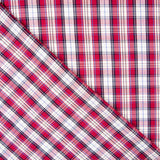 Twill Camisa Cuadros Rojo - Ribes y Casals