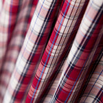 Twill Camisa Cuadros Rojo - Ribes y Casals