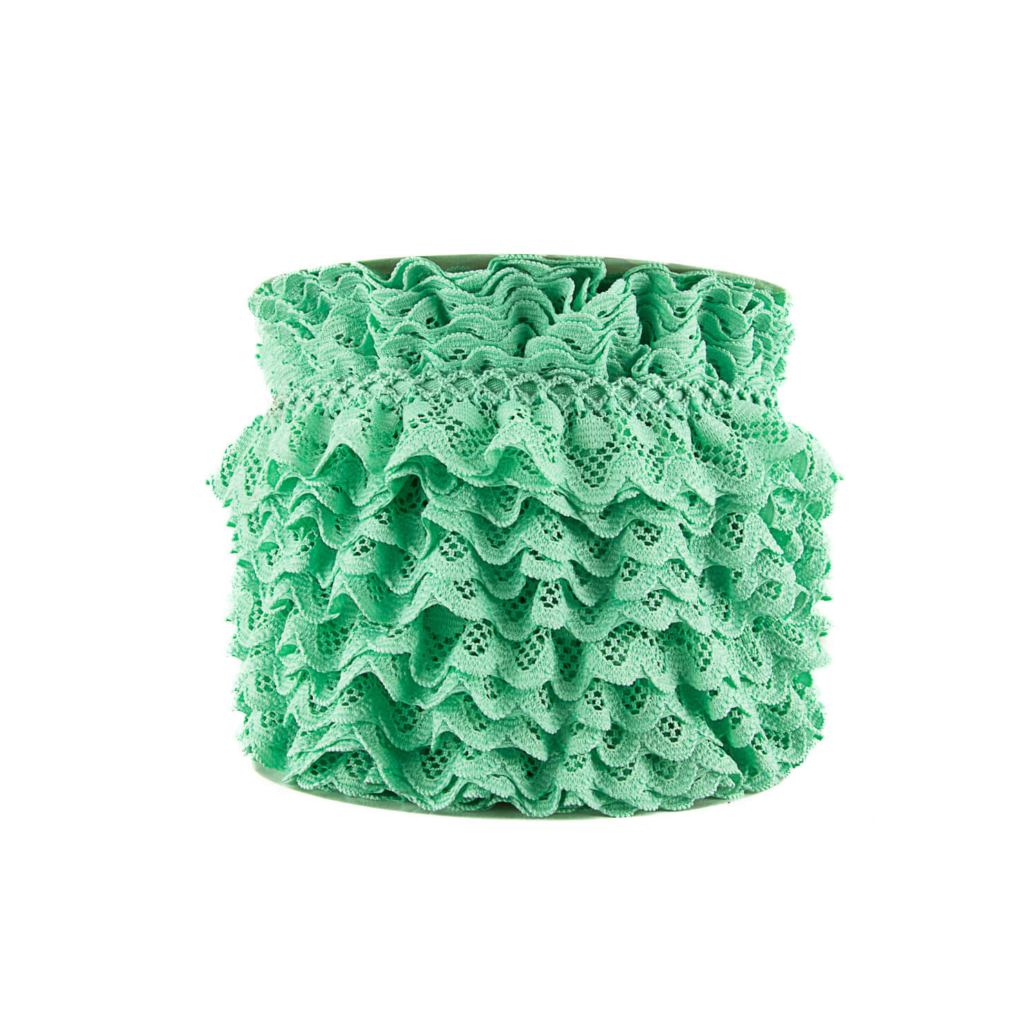 Tira de Puntilla Verde Menta 22 mm - Ribes y Casals