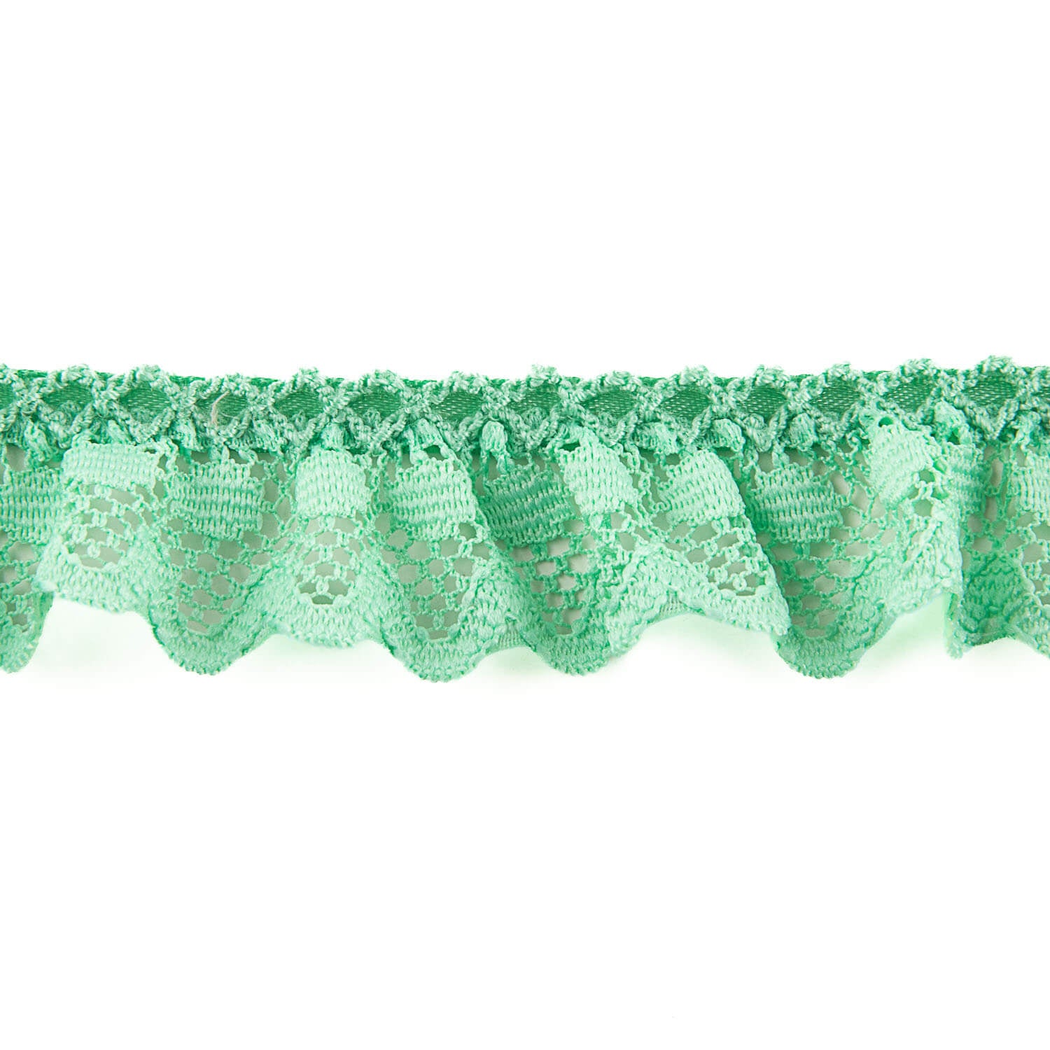 Tira de Puntilla Verde Menta 22 mm - Ribes y Casals