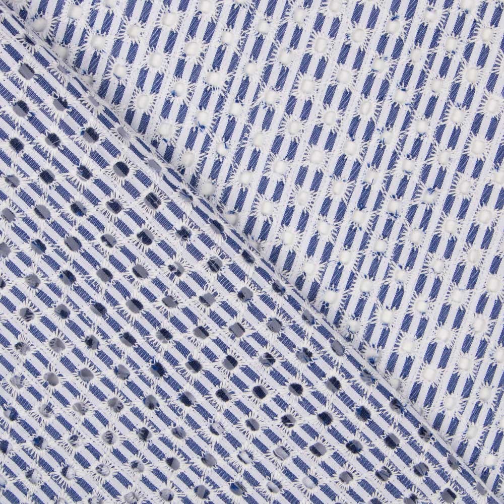 Vichy Bordado Geo - Ribes y Casals