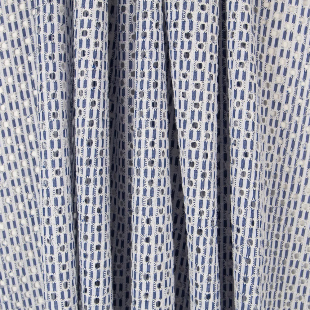 Vichy Bordado Geo - Ribes y Casals