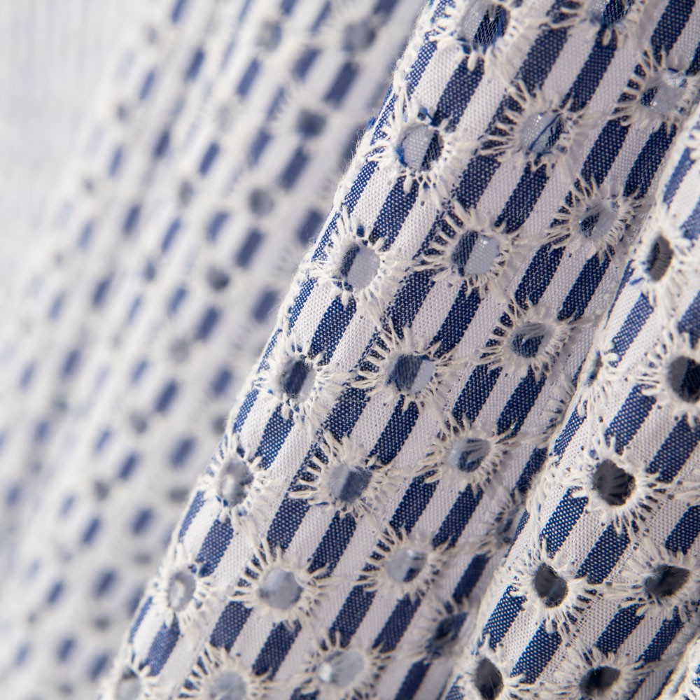 Vichy Bordado Geo - Ribes y Casals