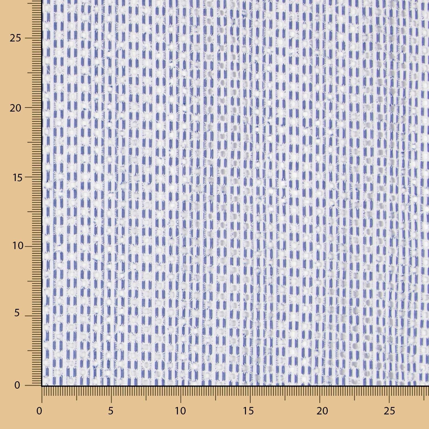 Vichy Bordado Geo - Ribes y Casals