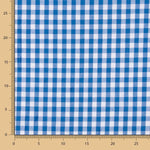Algodón Vichy Cuadros Azul - Ribes y Casals