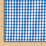Algodón Vichy Cuadros Azul - Ribes y Casals