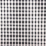 Algodón Seersucker Cuadro Maxi Negro - Ribes y Casals
