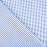 Vichy Seersuker Cuadros Celeste - Ribes y Casals