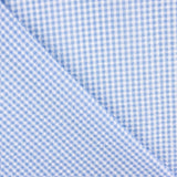 Vichy Seersuker Cuadros Celeste - Ribes y Casals