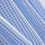 Vichy Seersuker Cuadros Celeste - Ribes y Casals